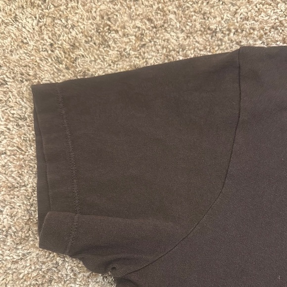 Nili Lotan Brandon Cocoa Brown Short Sleeve Tee M (tiny flaw) - Picture 11 of 16